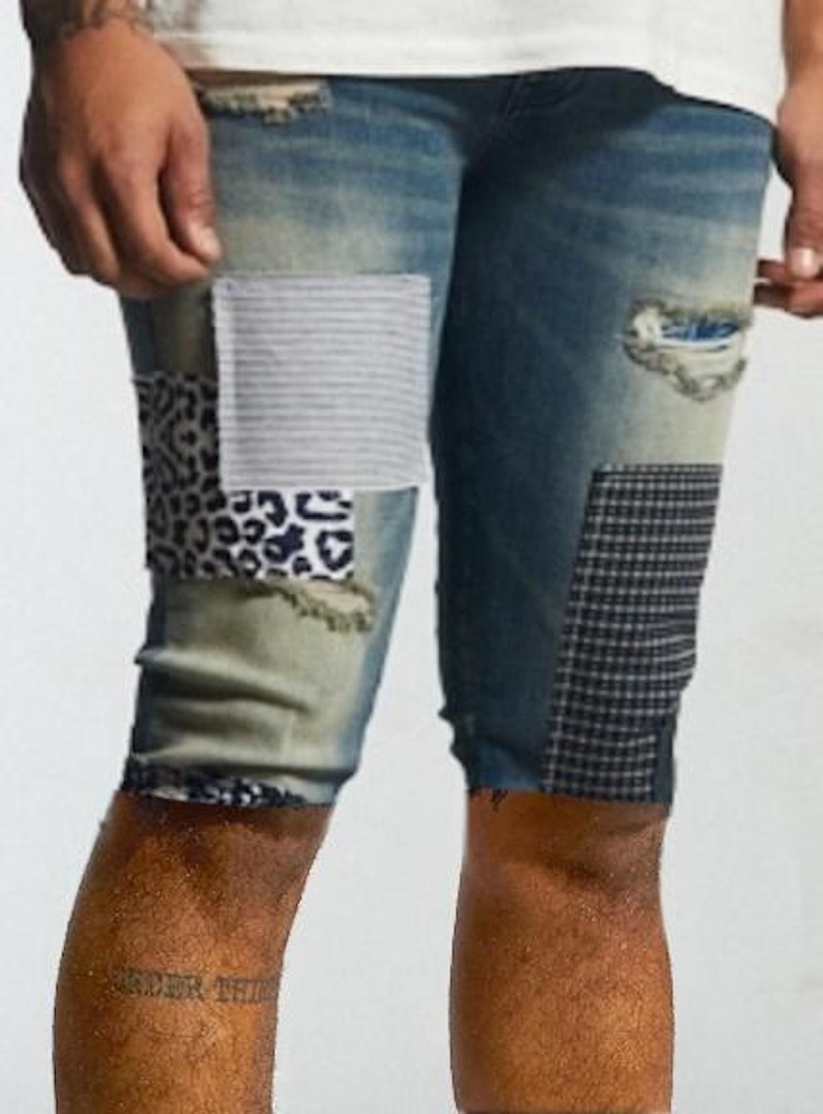 Crysp Denim Shorts - Charter - Blue - CRYSPSP221-136