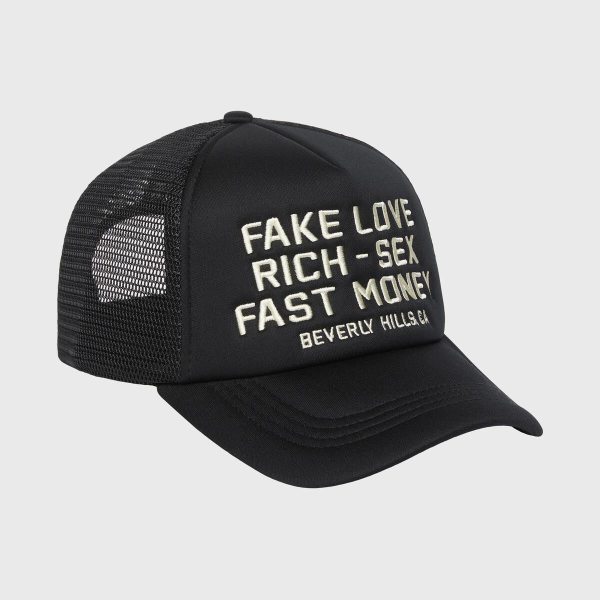 Homme+Femme Hat - Fake Love - Black