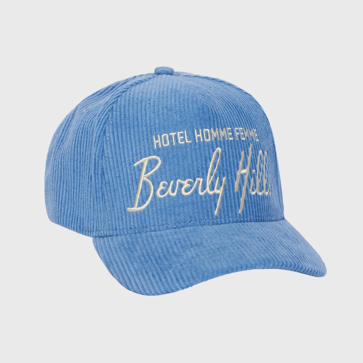 Homme+Femme Hat - Hotel Corduroy - Blue