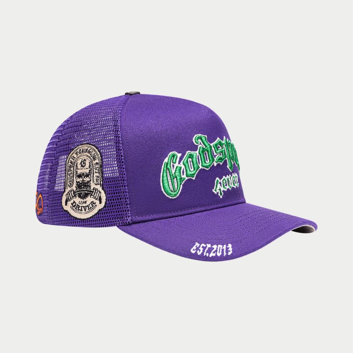 Godspeed Hat - GS Forever Trucker Hat - Grape