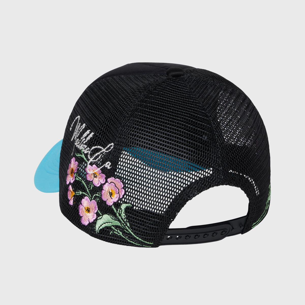 Homme+Femme Hat - My Love - Black With BLue - 202302-4