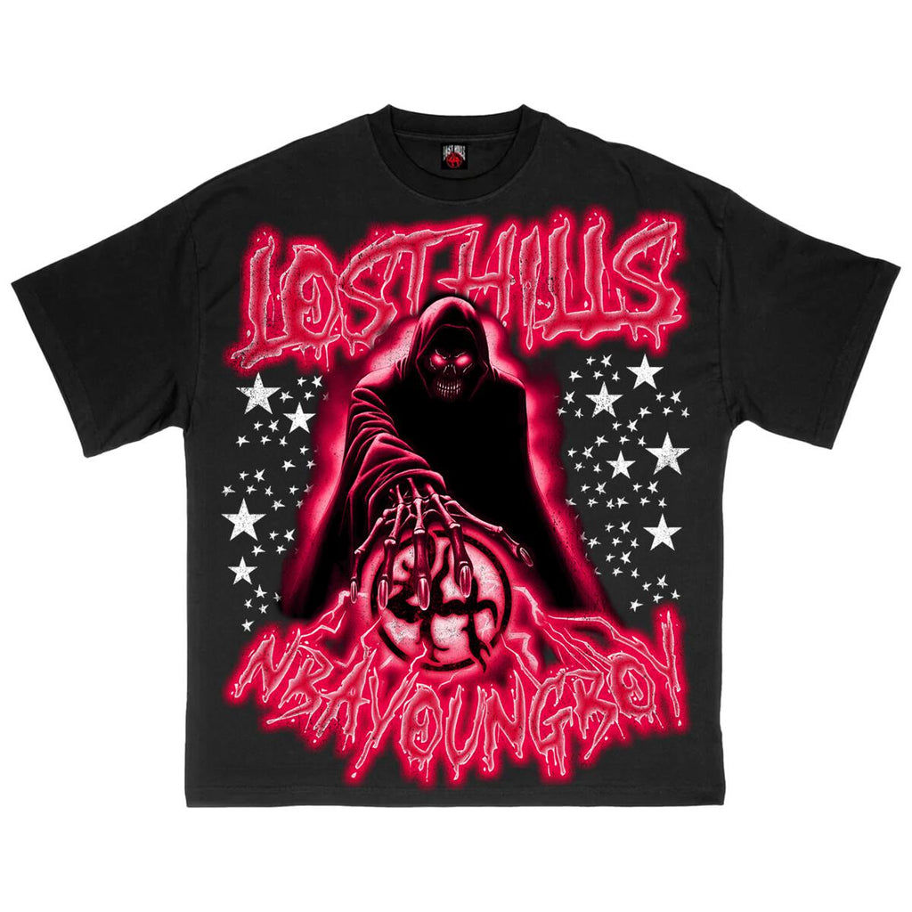 Lost Hills T-Shirt - NBA Young Boy-Black - LHNBA003TEEBLK