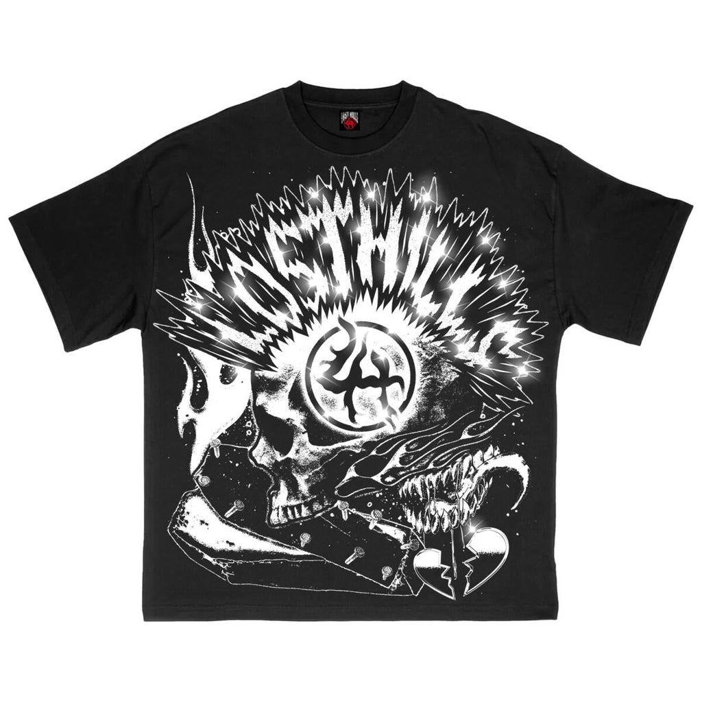 Lost Hills T-Shirt - Get Lost - Black  - LHNBA006TEEBLK