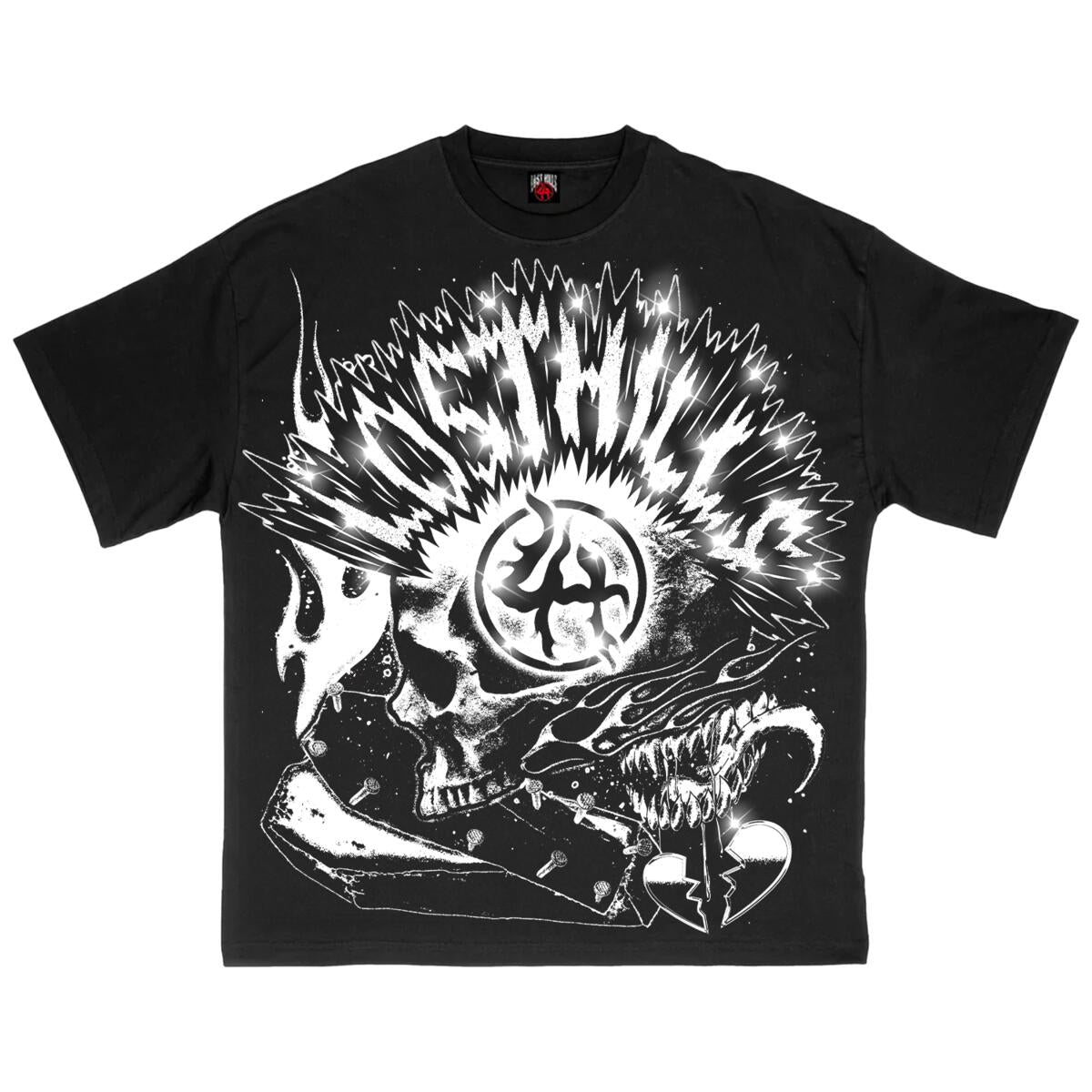 Lost Hills T-Shirt - Get Lost - Black  - LHNBA006TEEBLK