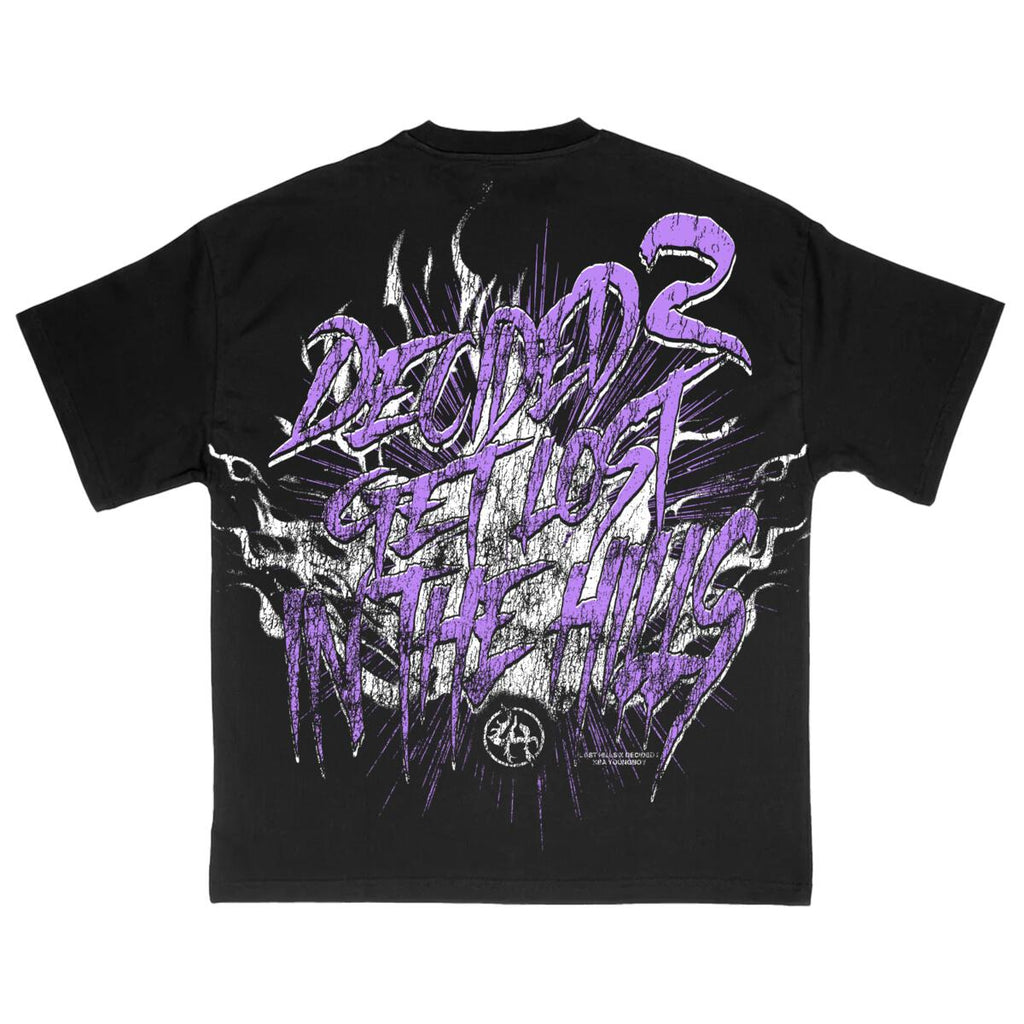 Lost Hills T-Shirt - Skull - Black  - LHNBA004TEEBLK