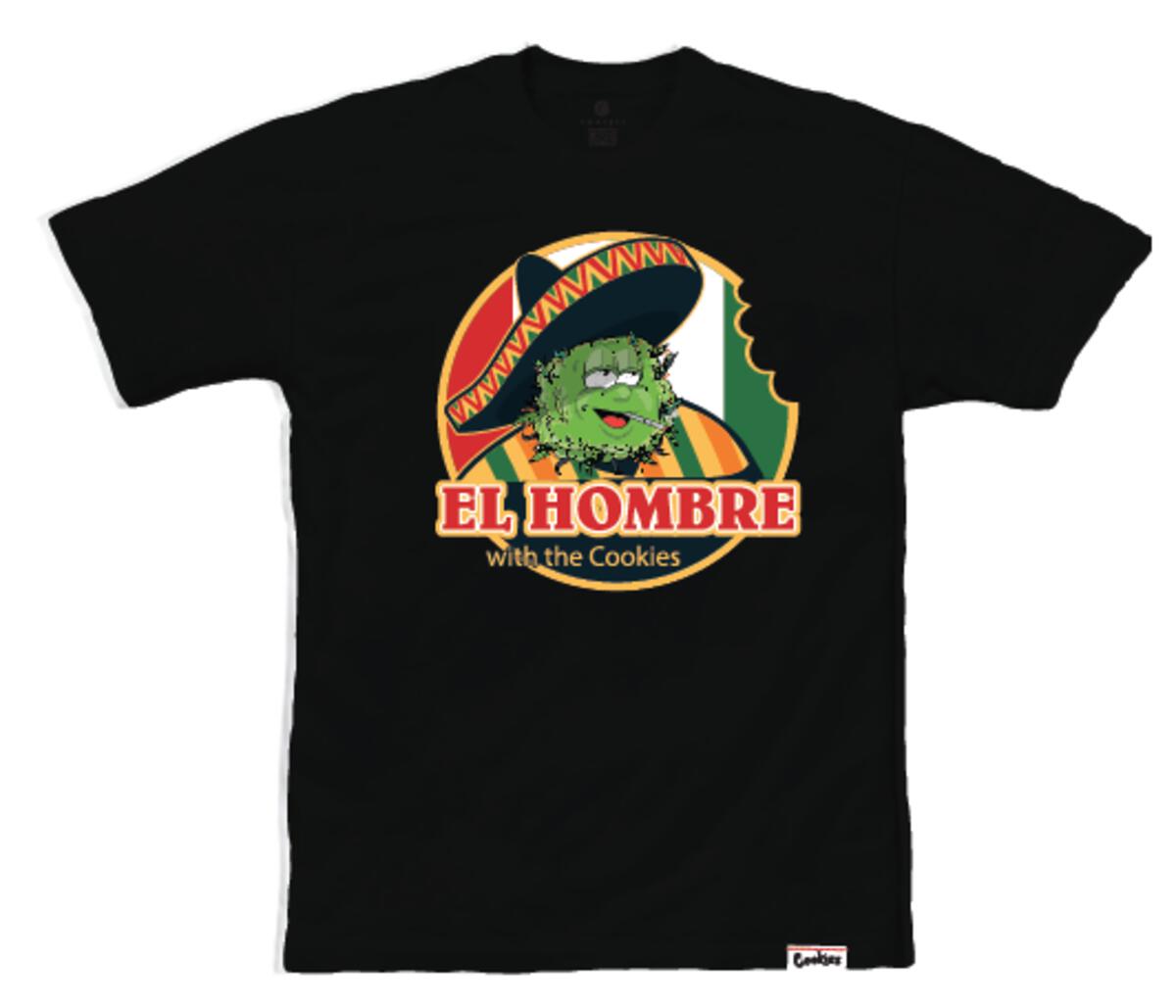 Cookies T-Shirt - El Hombre SS  - Black  - CM242TSP51