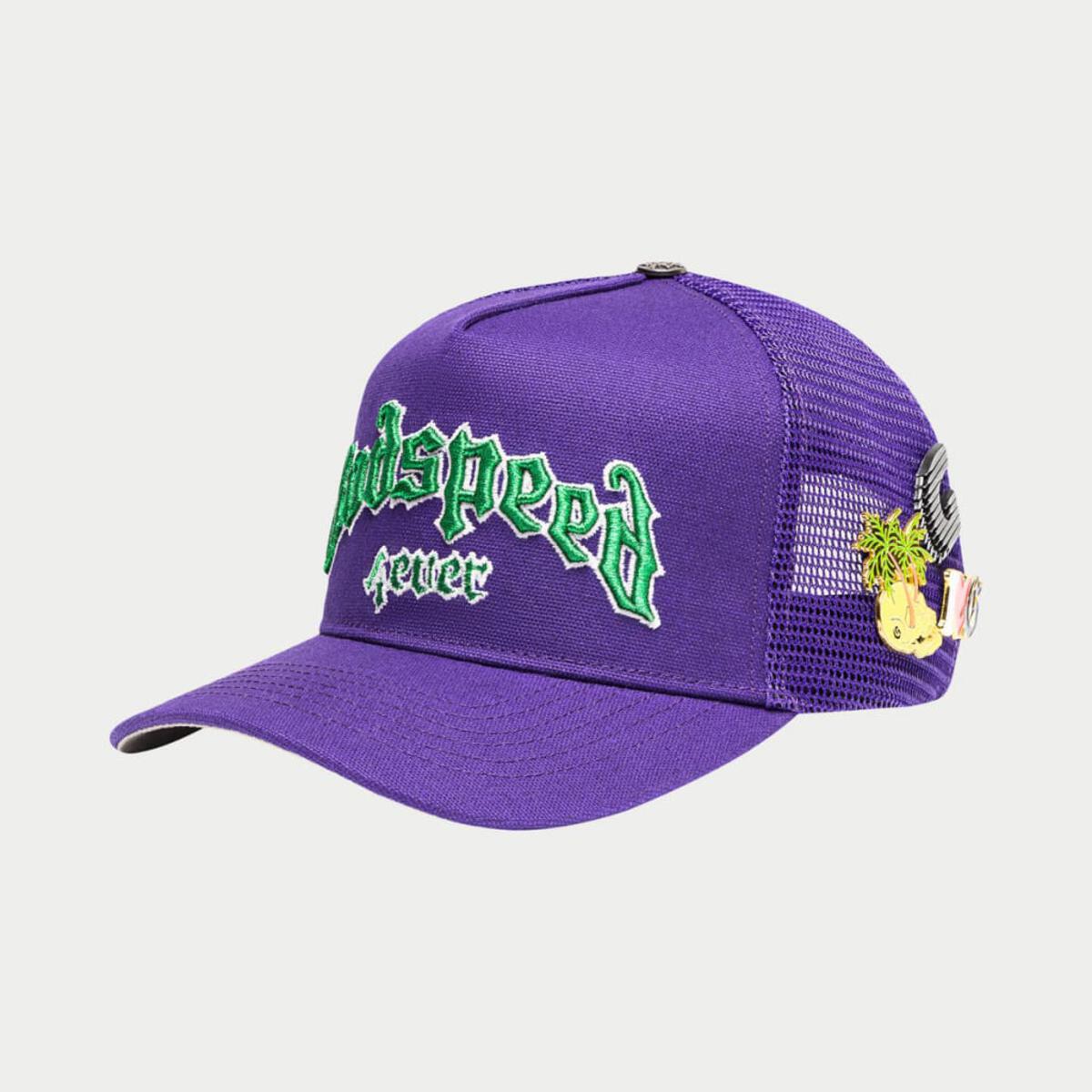 Godspeed Hat - GS Forever Trucker Hat - Grape