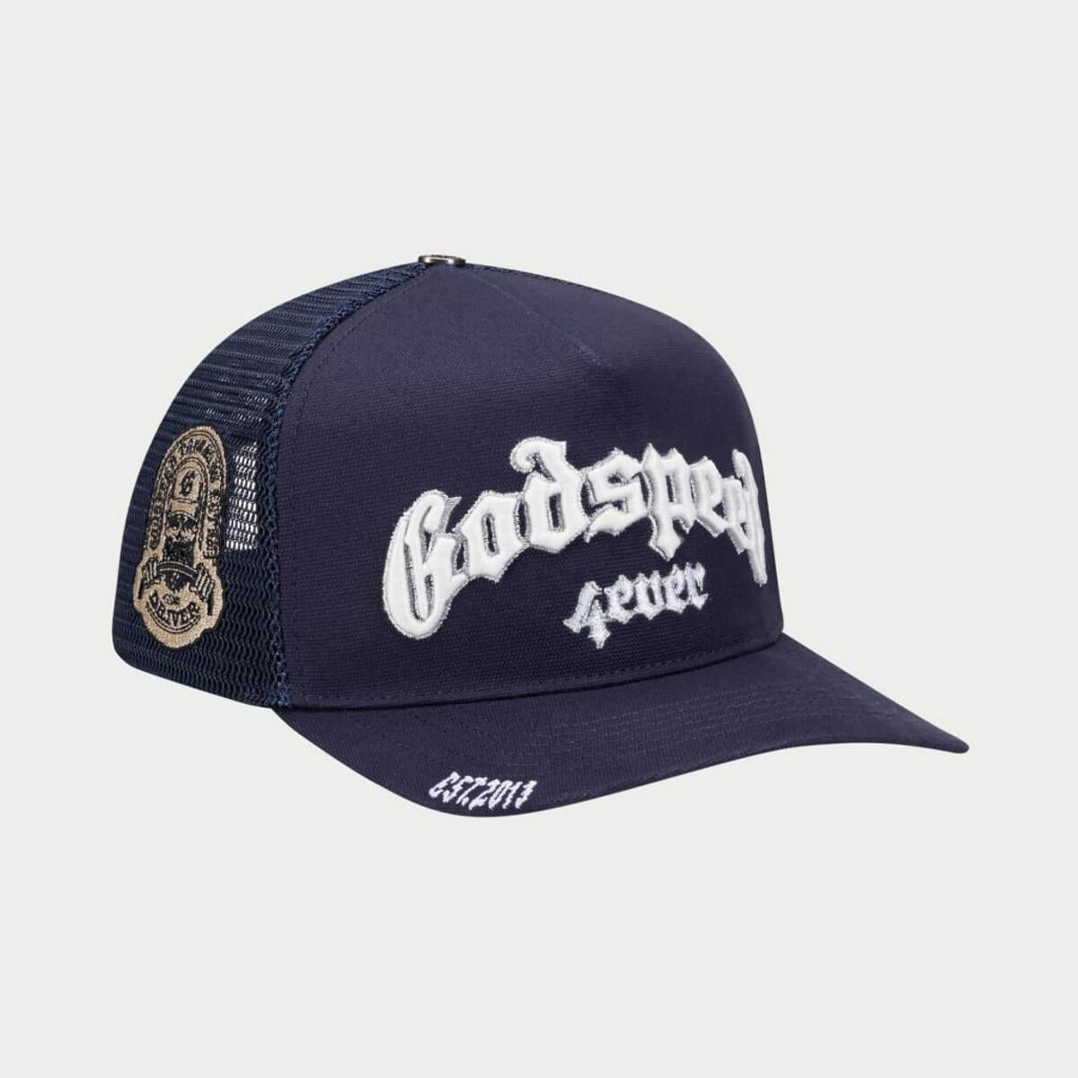 Godspeed Hat - GS Forever Trucker Hat - Midnight Navy