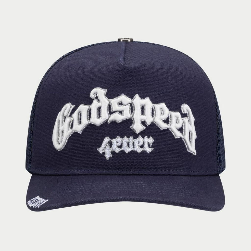Godspeed Hat - GS Forever Trucker Hat - Midnight Navy