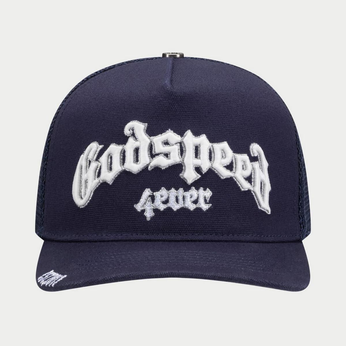 Godspeed Hat - GS Forever Trucker Hat - Midnight Navy