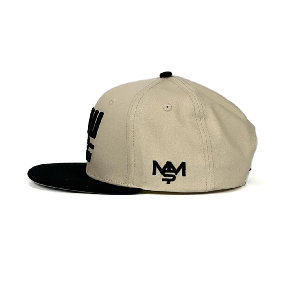 Million Dolla Motive Hat - Milli Crew Hat - Cream