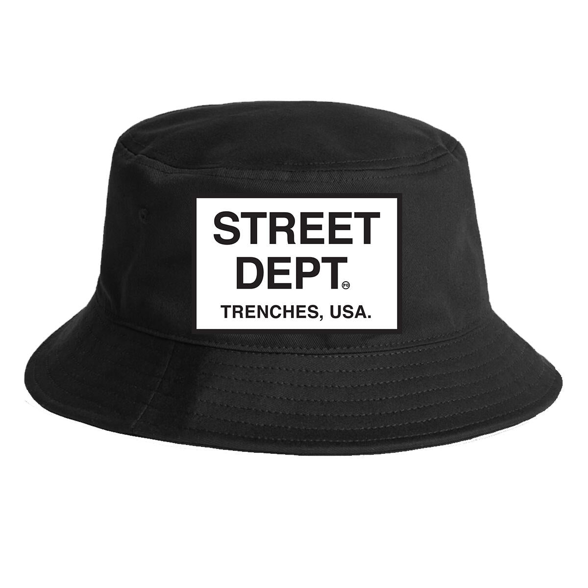 Pg Apparel Hat - Street Dept - Black - STDPT200
