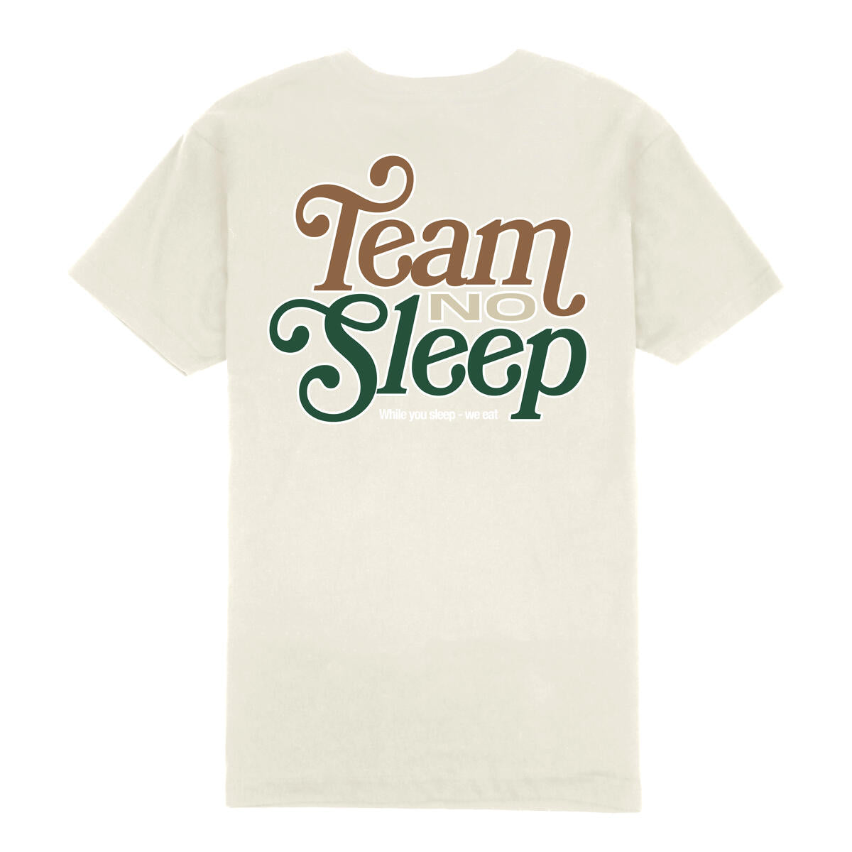 Outrank T-Shirt - Team No Sleep - SandShell  - ORX152C