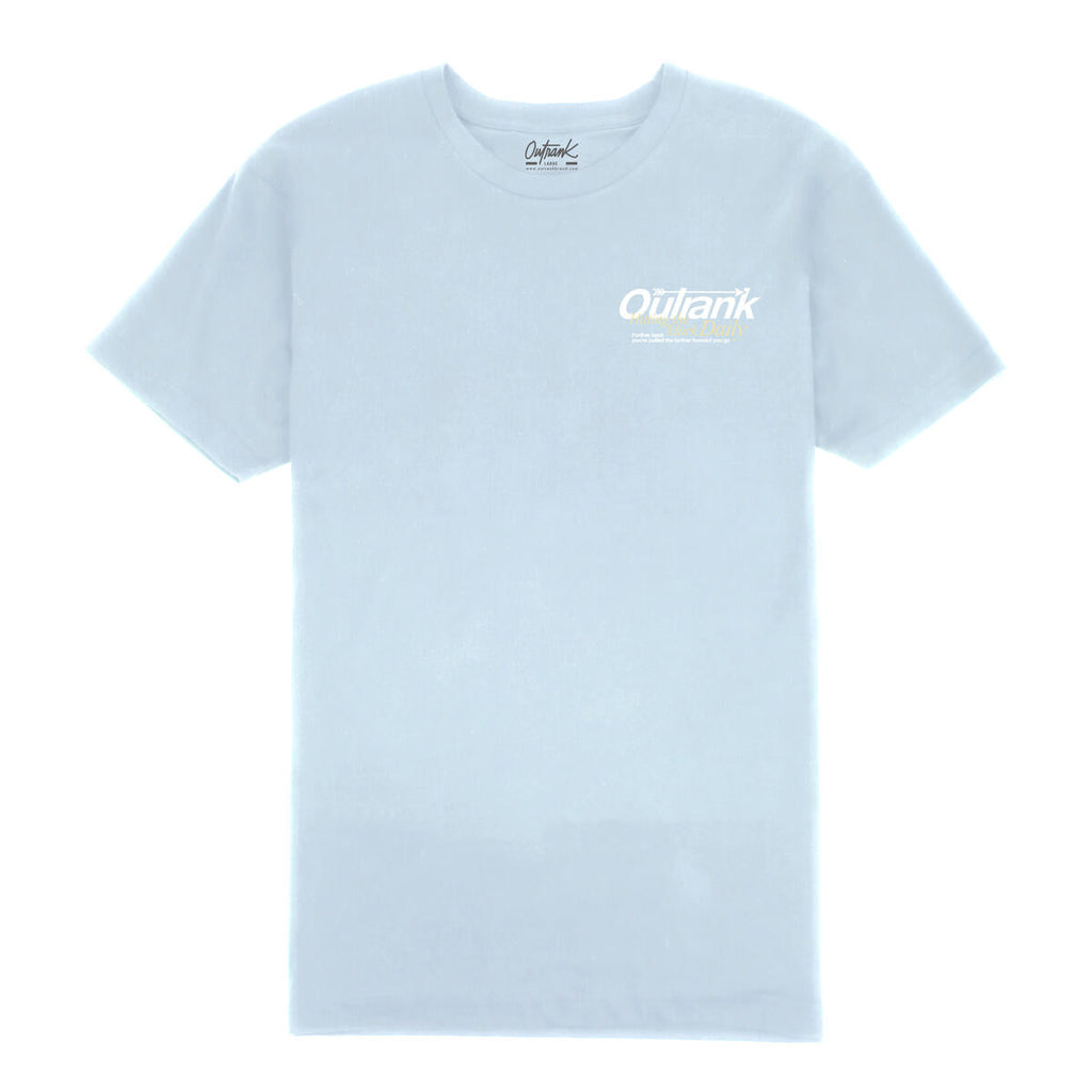Outrank T-Shirt - We Don't Miss - Blue Mist - ORX176C