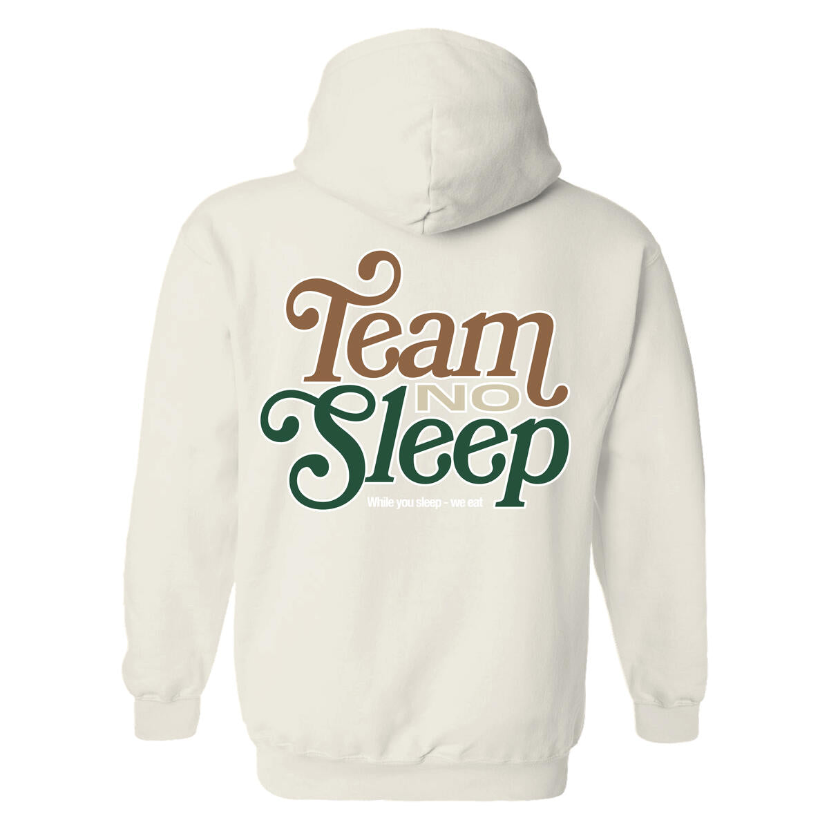 Outrank Hoodie - Team No Sleep - Sand shell  - ORX152HC