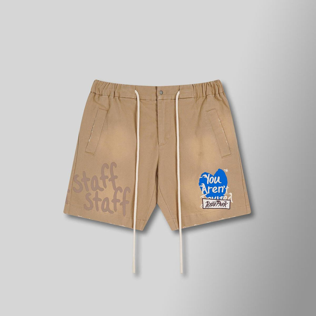 Hyde Park Shorts - Cash only Work - Khaki