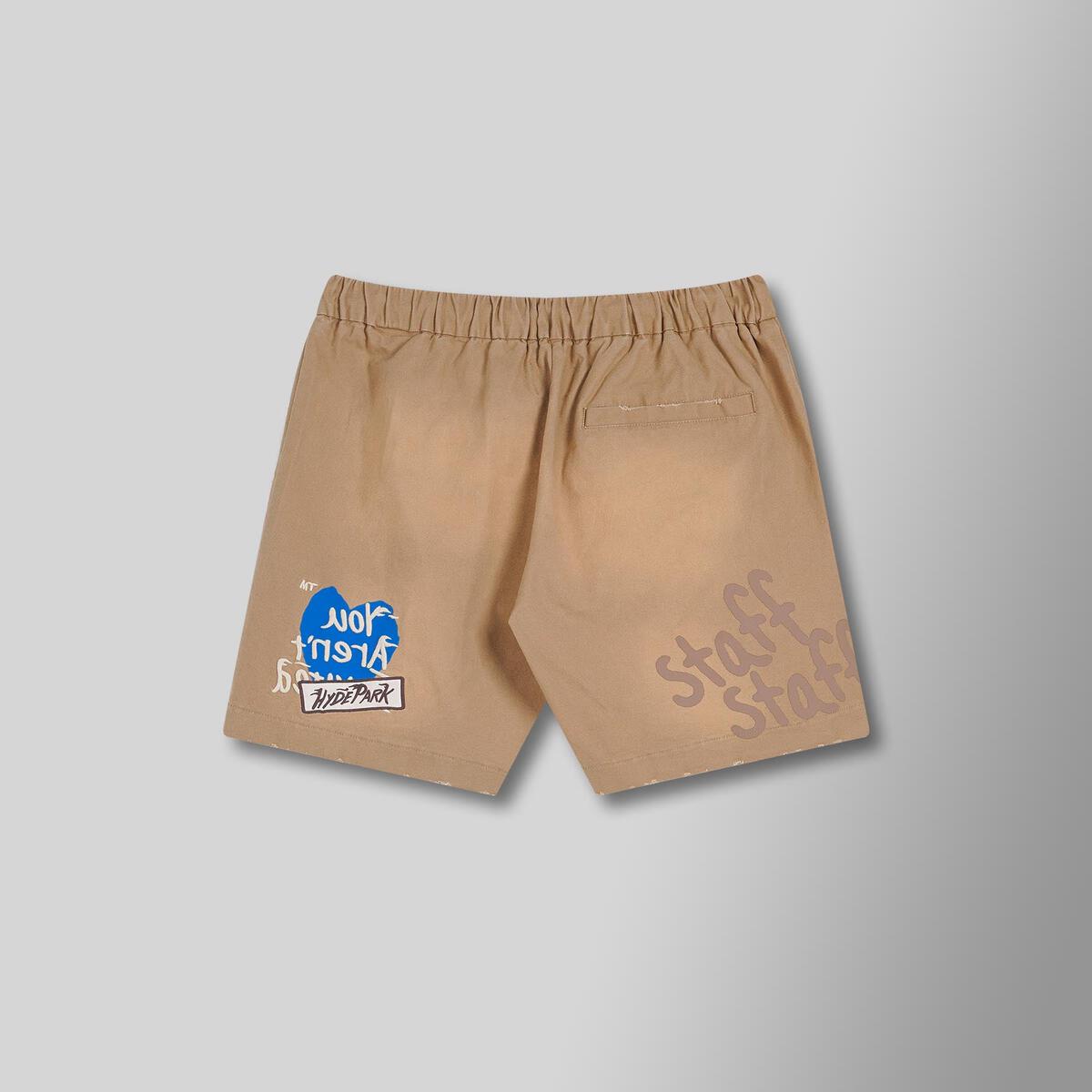 Hyde Park Shorts - Cash only Work - Khaki