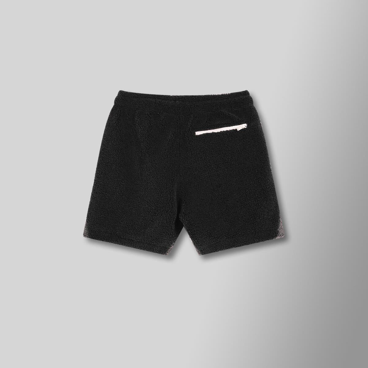 Hyde Park Shorts - Fireball Sherpa - Black