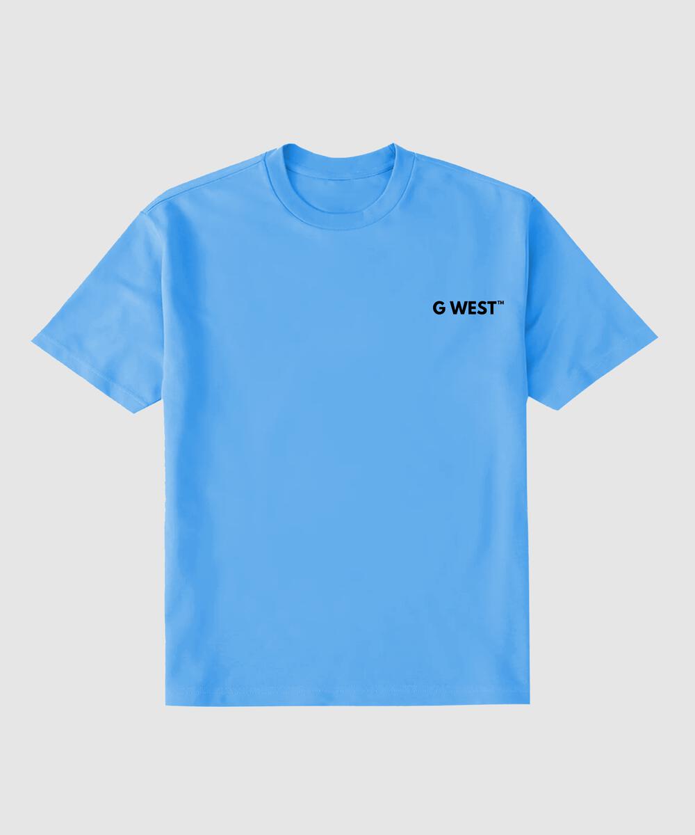 G West T-Shirt - Ascending Soul - UNC\White - GWPPT9019