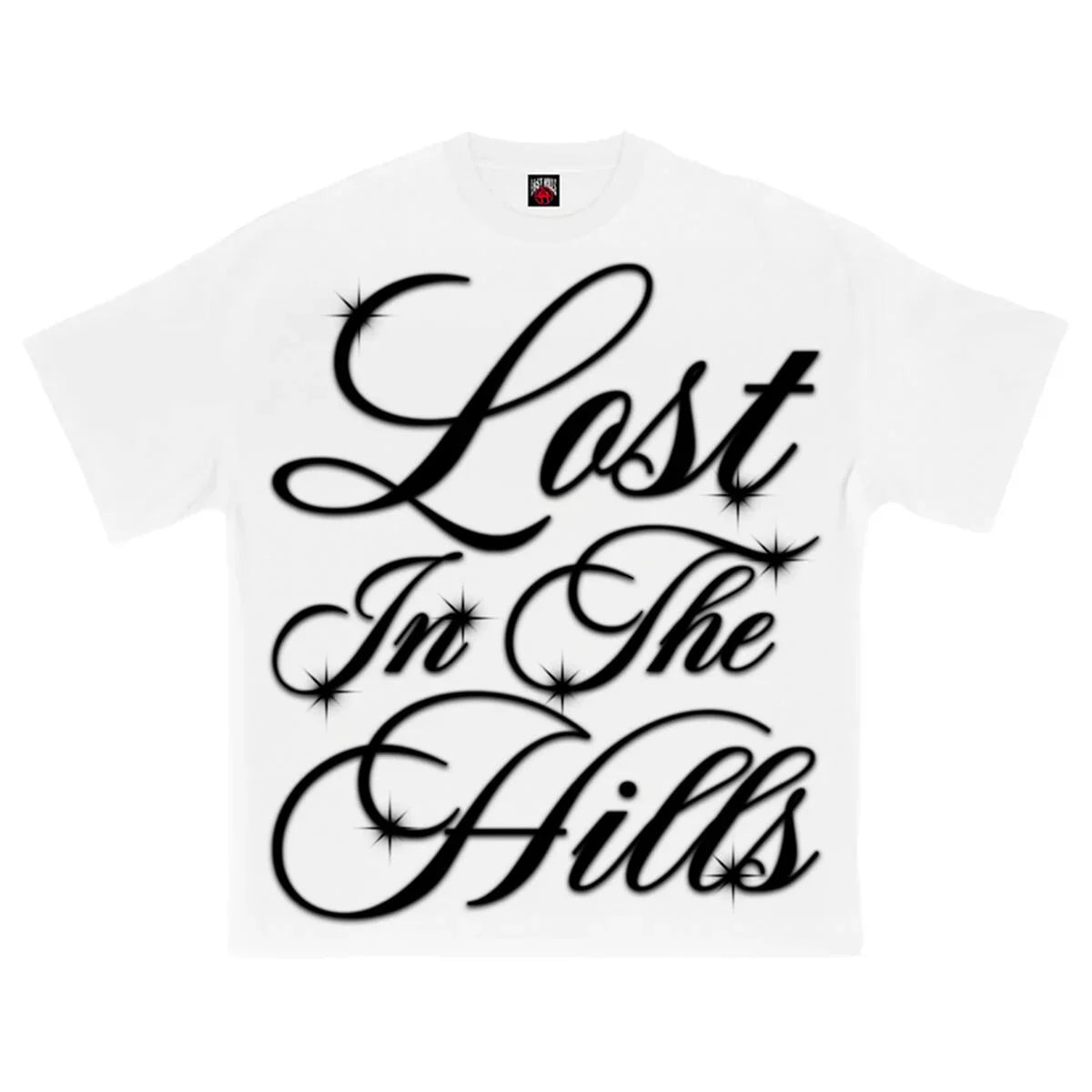 Lost Hills T-Shirt - White & Black - LH30008