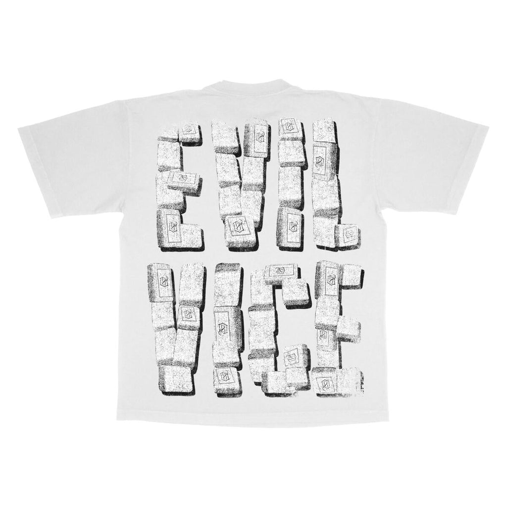 Evil Vice T-Shirt - Chapo - White - S24-8