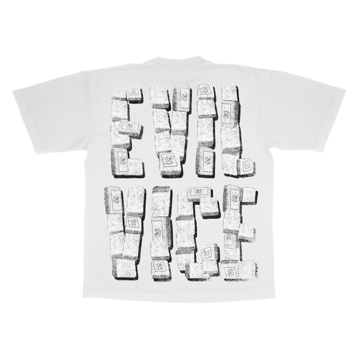 Evil Vice T-Shirt - Chapo - White - S24-8