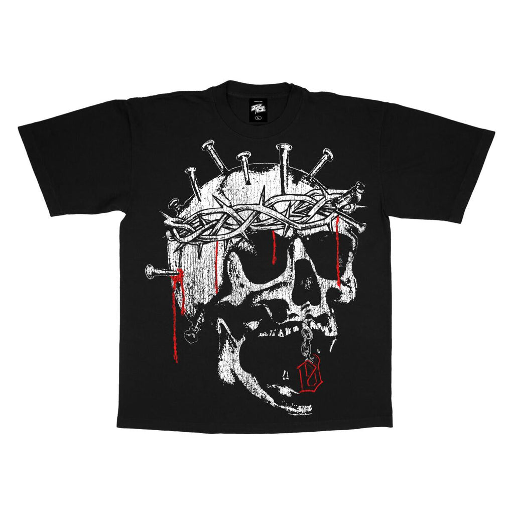 Evil Vice T-Shirt - Beware - Black - S24-3