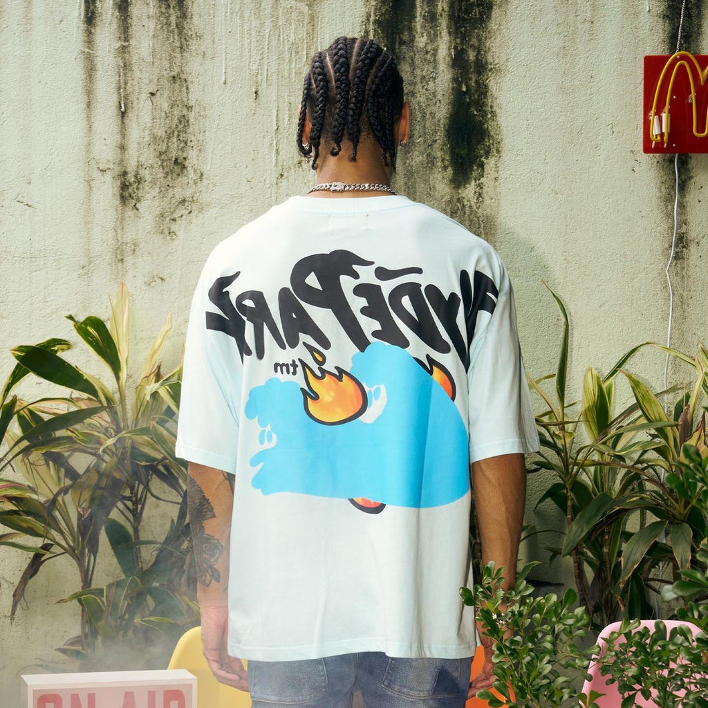Hyde Park T-Shirt - Tsunami Weekend Tee - Light Blue