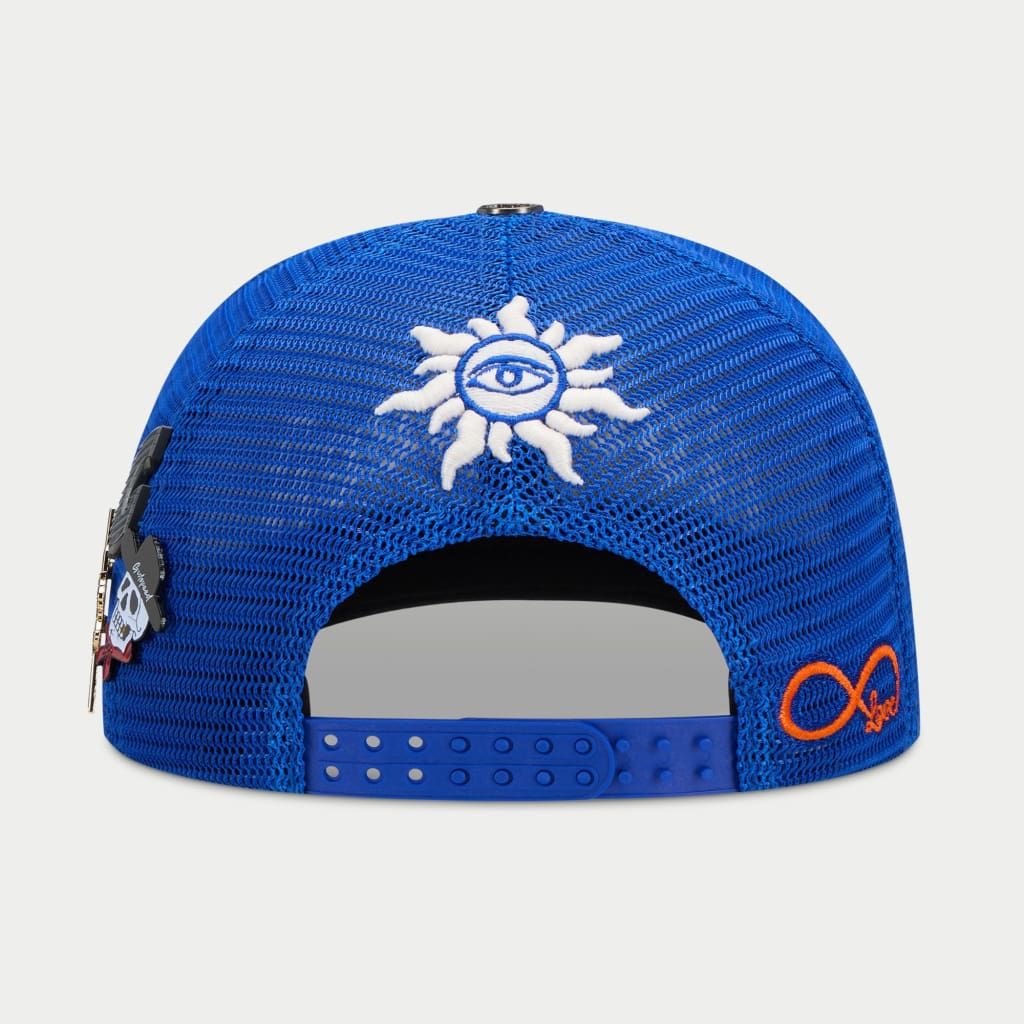 Godspeed Hat - GS Forever Trucker Hat - Royal Blue