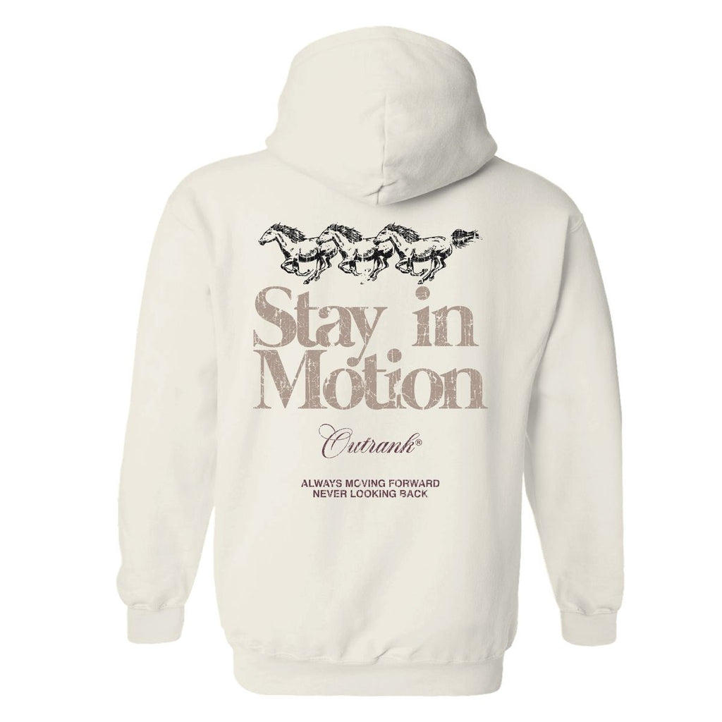 Outrank Hoodie - Stay In Motion - Bone - OR3111H