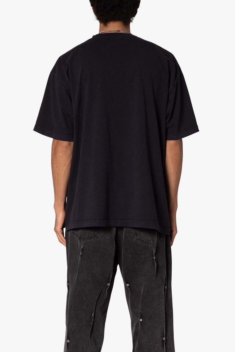 MNML T-Shirt - Armored Valkyrie Tee - Washed Black