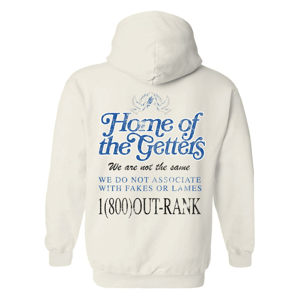 Outrank Hoodie - Getters - Bone - OR3126H