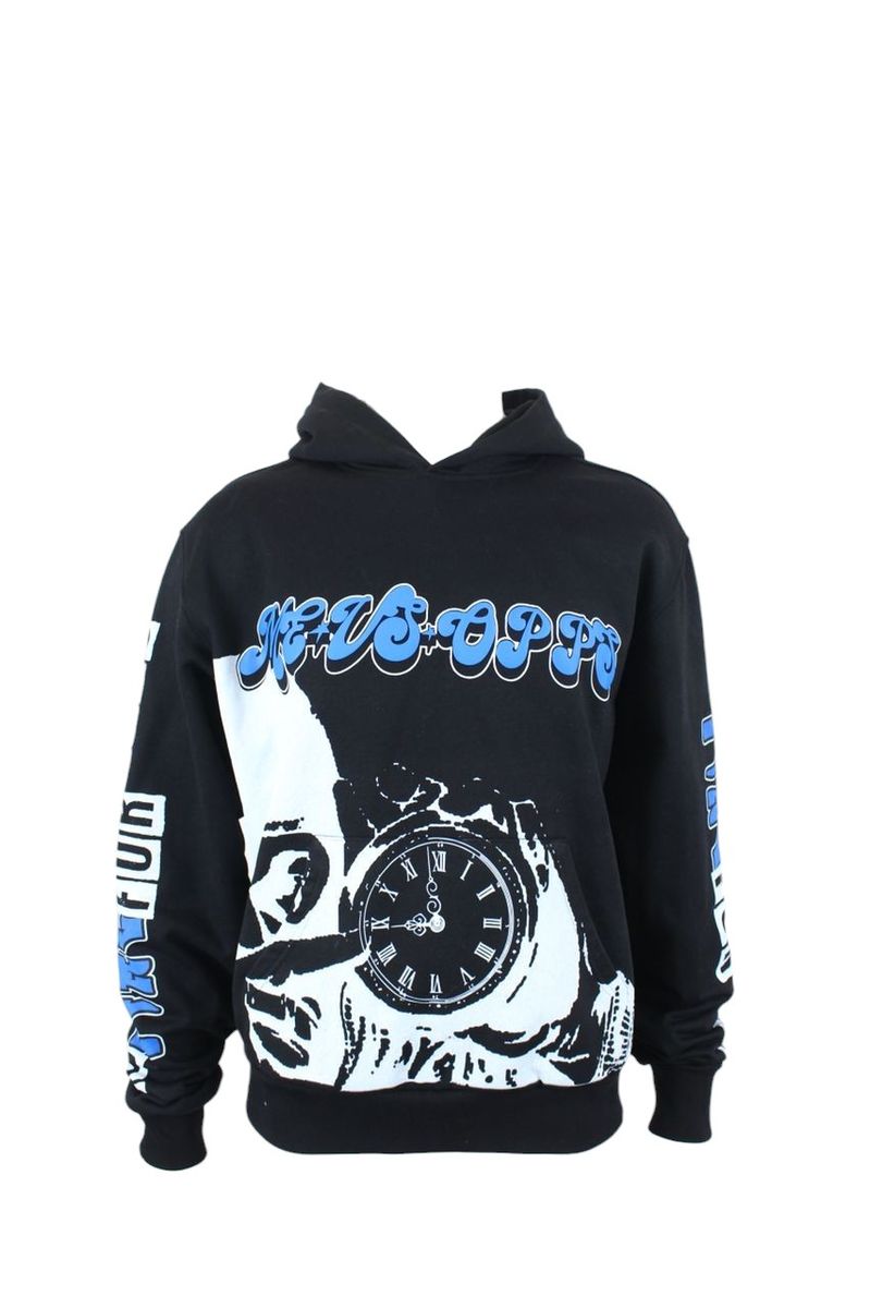 Ferrari Massari Hoodie - No Time For Opps - Black