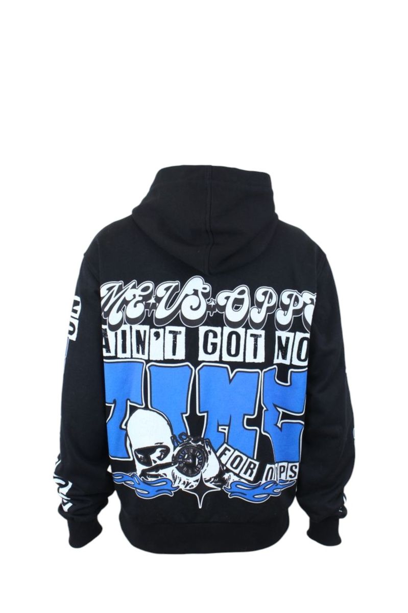 Ferrari Massari Hoodie - No Time For Opps - Black