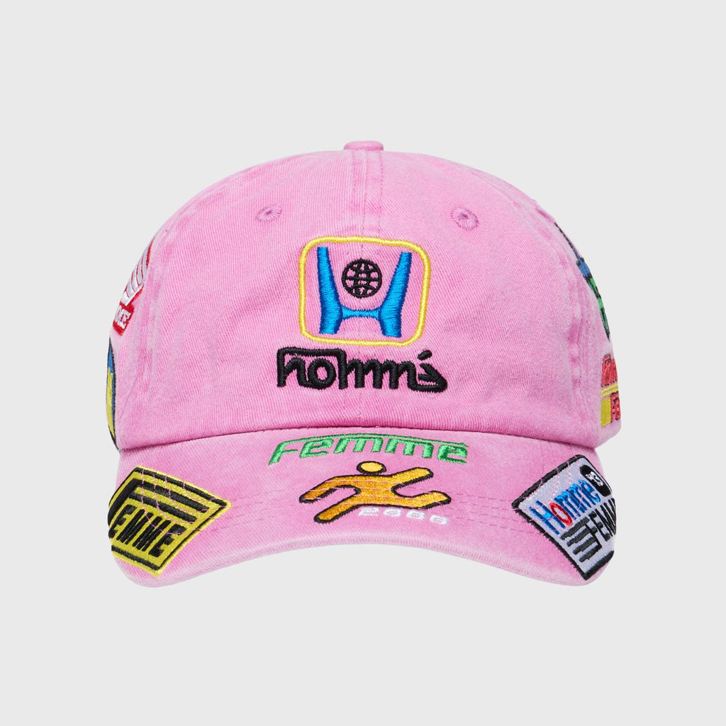 Homme+Femme Hat - Club Racing Hat - Pink - HFSS202411