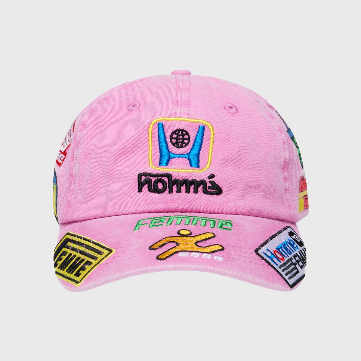 Homme+Femme Hat - Club Racing Hat - Pink - HFSS202411