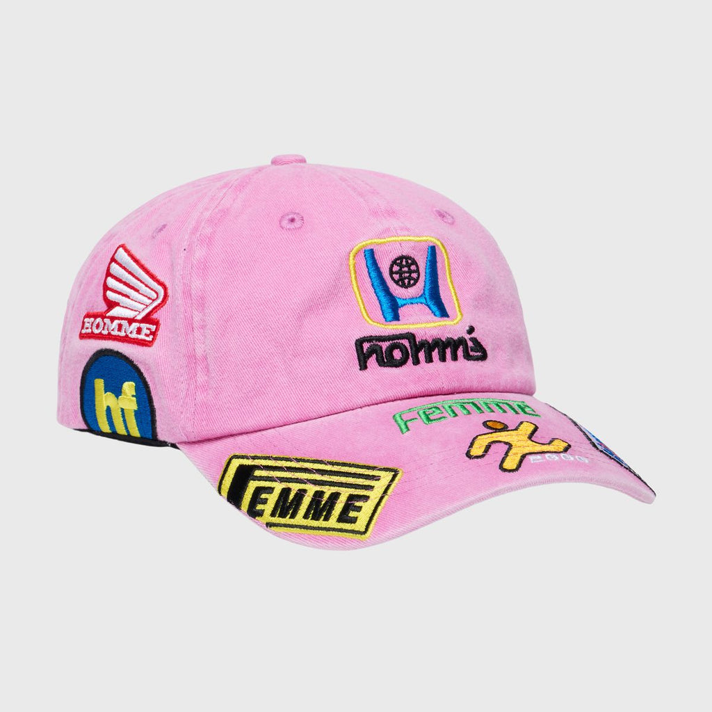 Homme+Femme Hat - Club Racing Hat - Pink - HFSS202411