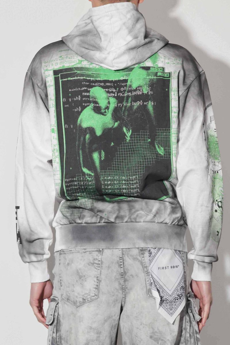 First Row Hoodie - Intellectual  Property - Sprayed - FRF2483