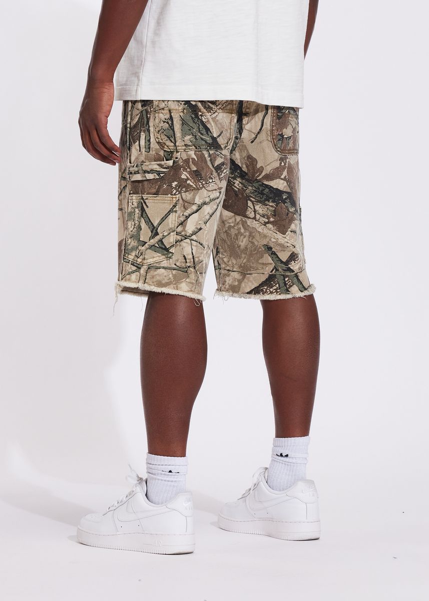 Crysp Denim Shorts - Vince - Camo Tree - (CRYSUM25-204)