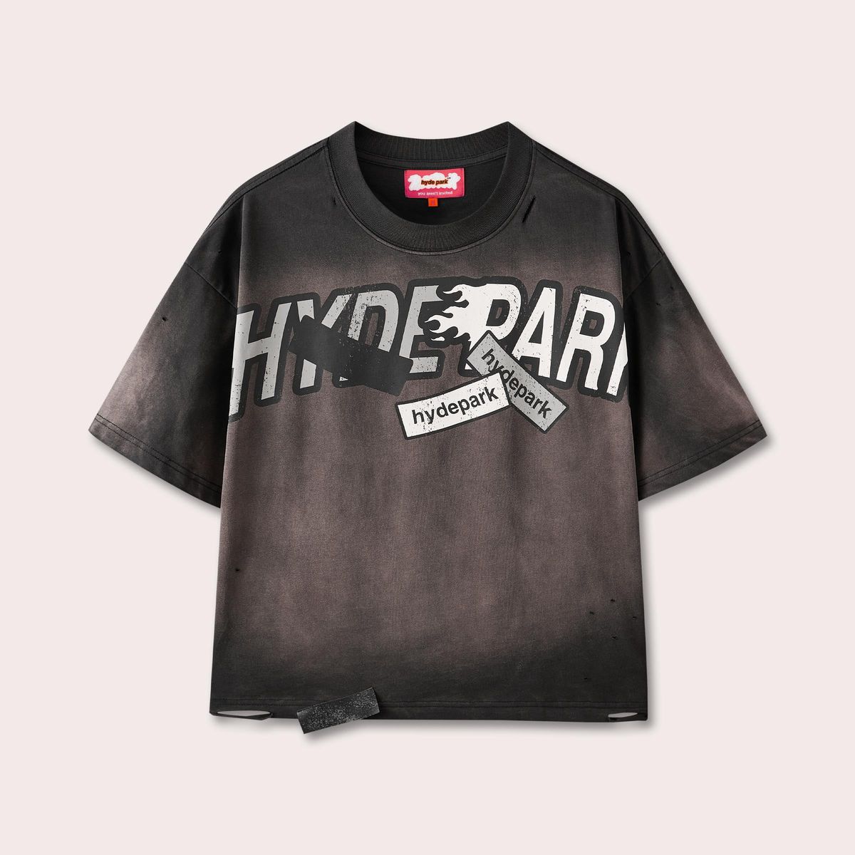 Hyde Park T-Shirt -  Rally Way Tee - Black
