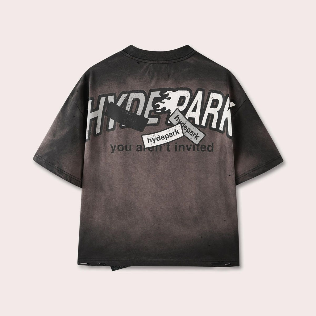 Hyde Park T-Shirt -  Rally Way Tee - Black
