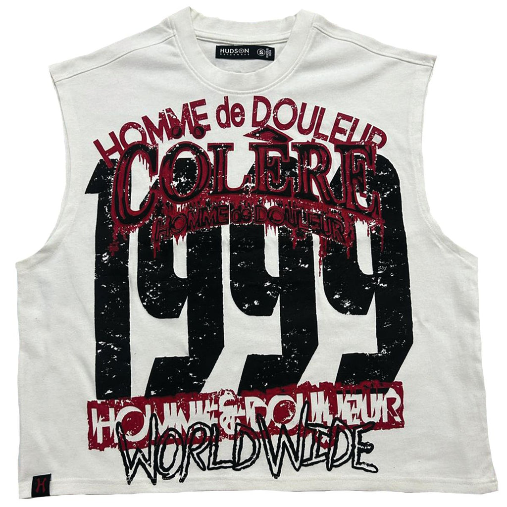 Hudson Outerwear T-Shirt - Colere Sleeveless - White - 572B