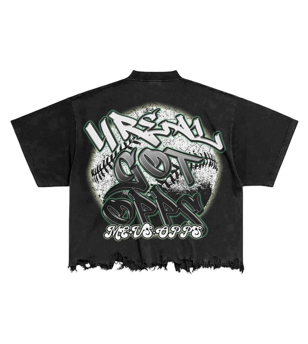 ME VS OPPS - T-Shirt - 4 Real Got Opps - Black