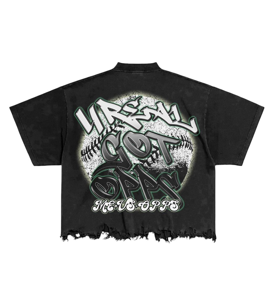 ME VS OPPS - T-Shirt - 4 Real Got Opps - Black