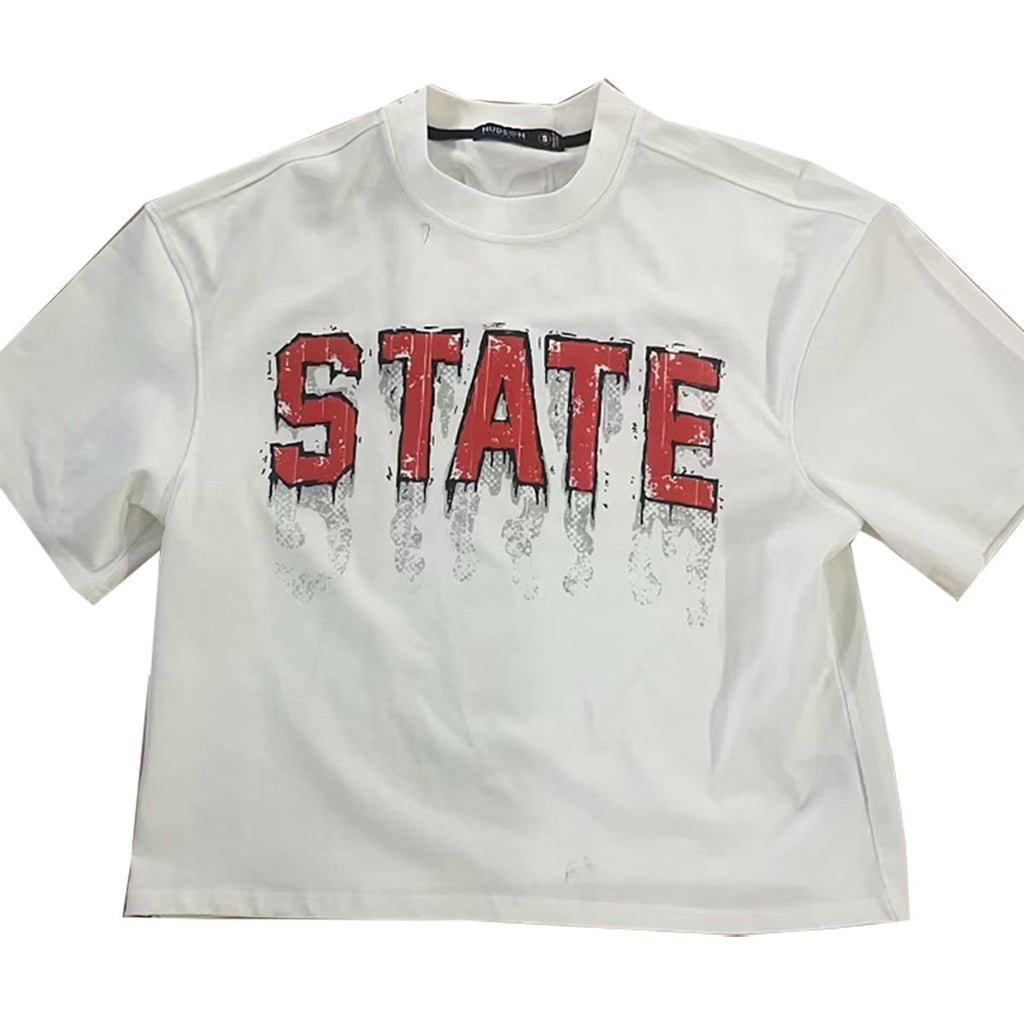 Hudson Outerwear T-Shirt - State - White - 578B