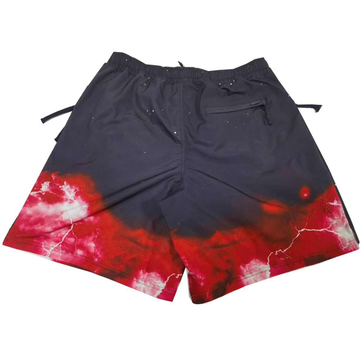 Hudson Outerwear Shorts - Dreamstate Snap Off Nylon - Red - 581B