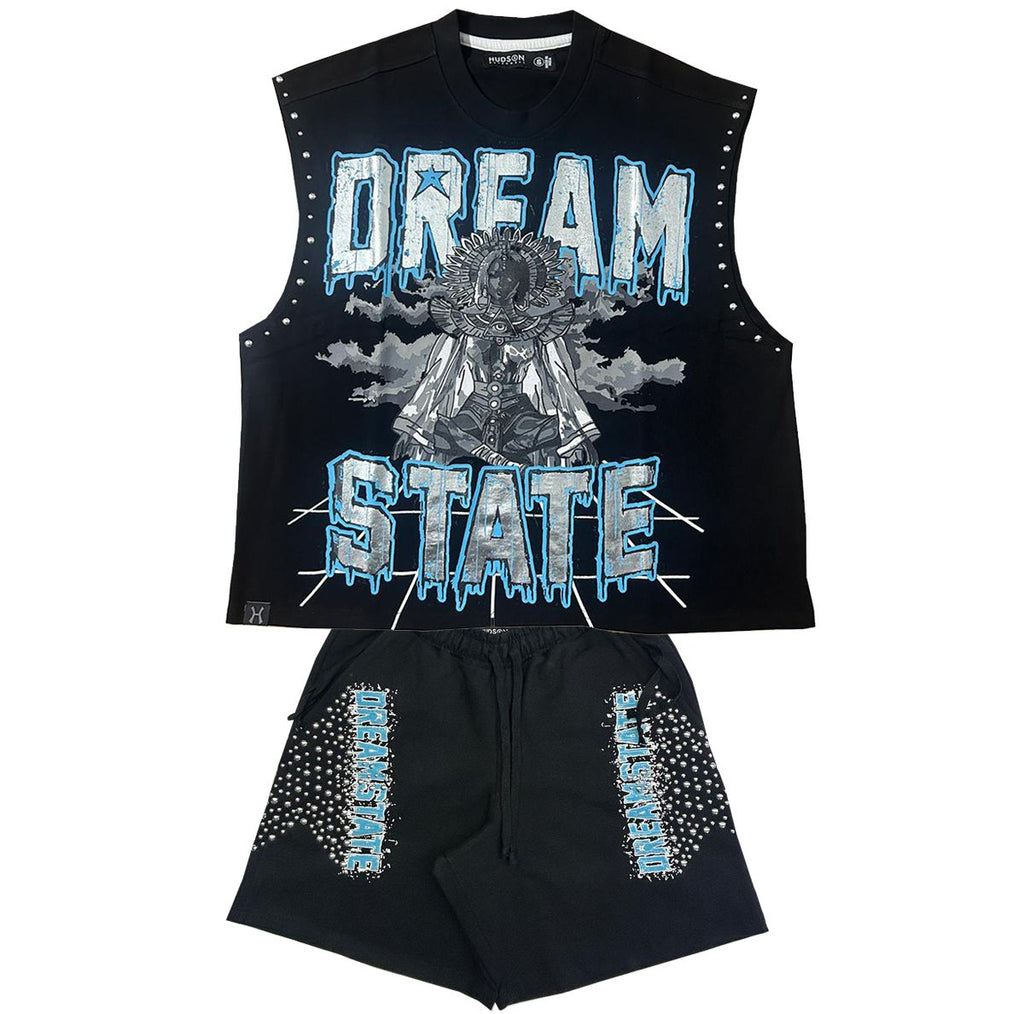 Hudson Outerwear Shorts - Dreamstate Fleece - Black - 580B