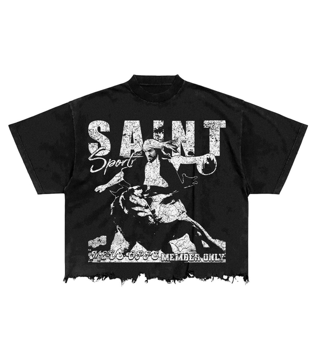 ME VS OPPS - T-Shirt - Saint Sport Member Only - Black