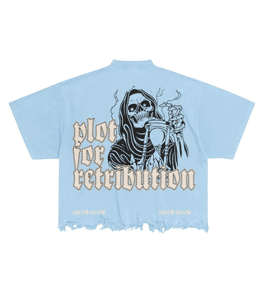 ME VS OPPS - T-Shirt - Plot For Retribution - Baby Blue