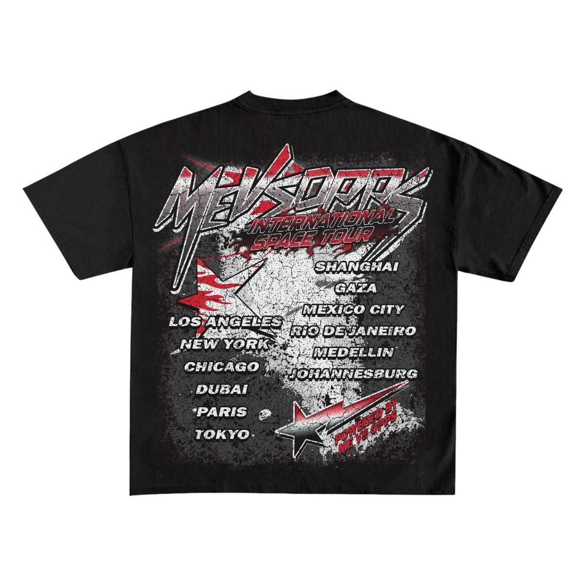 ME VS OPPS - T-Shirt - Conquer Other Worlds - Red